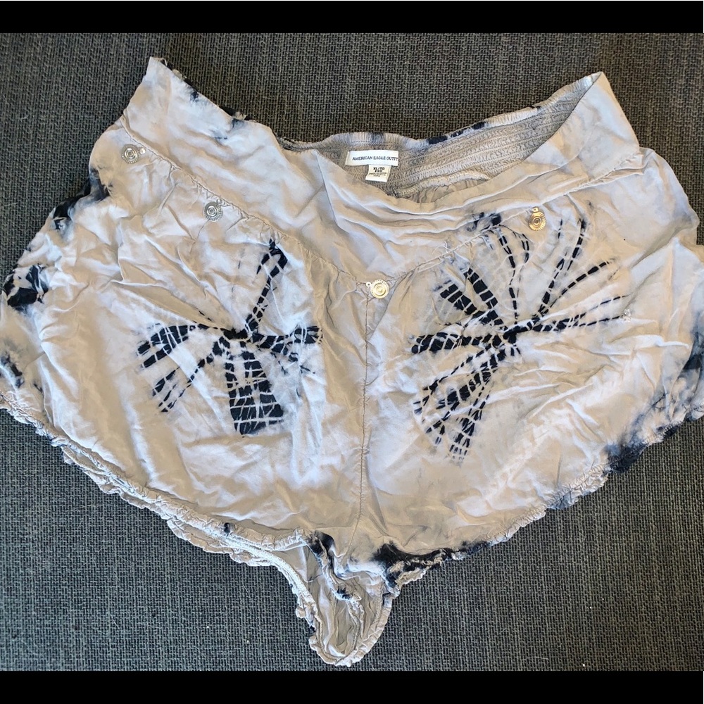 American Eagle tie dye shorts